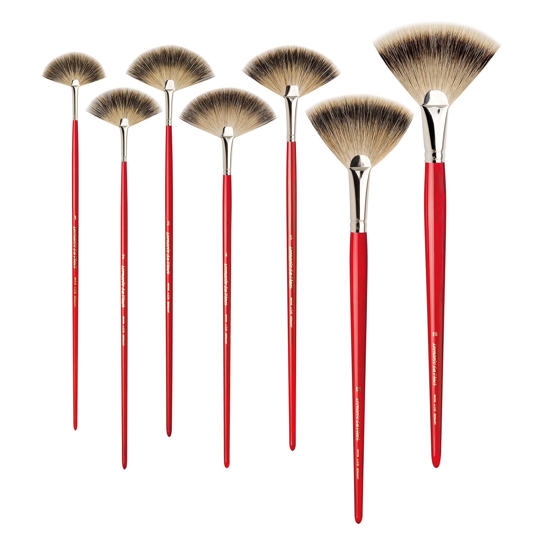 DaVinci Badger Fan Brushes Series 40 - Size 3