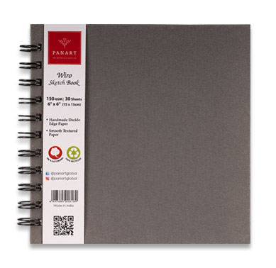 PanArt Wiro Square Sketchbook 150gsm - 6 x 6" (15 x 15cm)