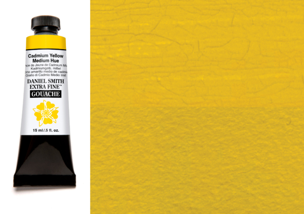 Daniel Smith Extra Fine Gouache - Cadmium Yellow Medium Hue 15ml (S3)