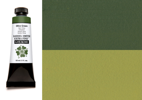 Daniel Smith Extra Fine Gouache - Olive Green 15ml (S1)