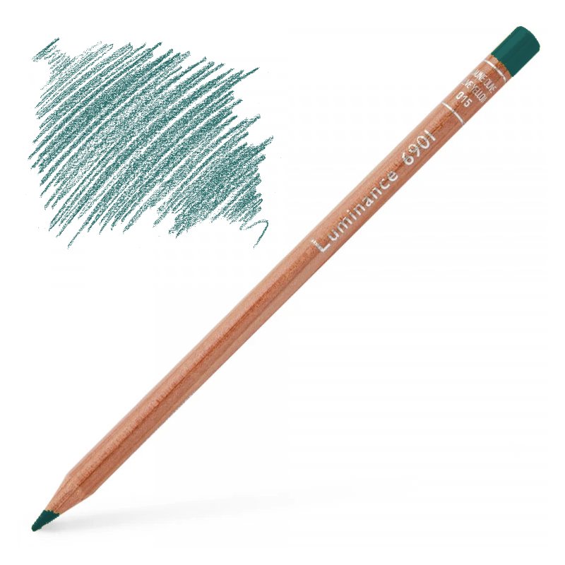 Caran d'Ache Luminance Pencil - Malachite Green 180