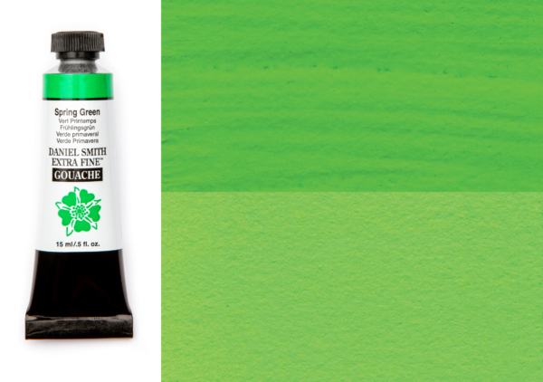 Daniel Smith Extra Fine Gouache - Spring Green 15ml (S3)