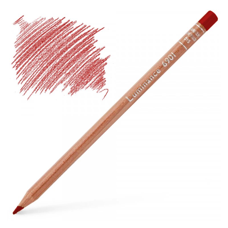 Caran d'Ache Luminance Pencil - Purplish Red 350