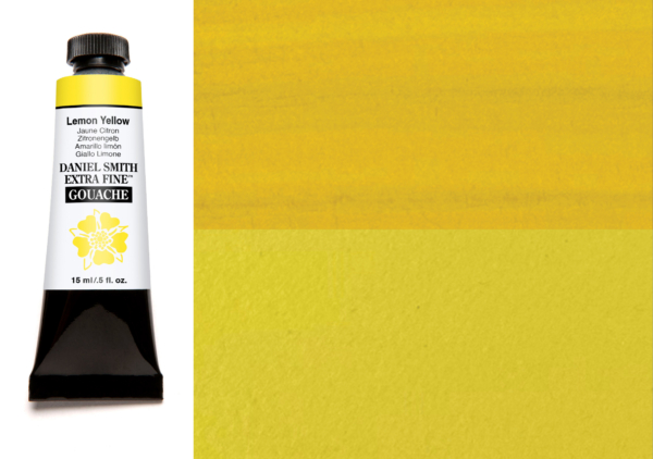 Daniel Smith Extra Fine Gouache - Lemon Yellow 15ml (S1)