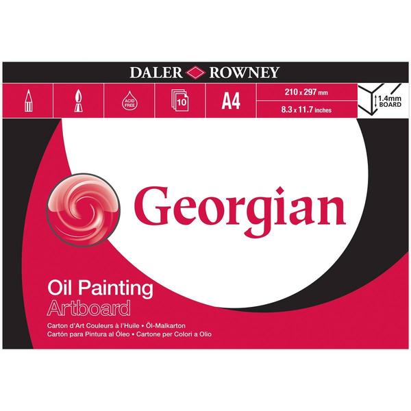 Georgian Oil Artboard Pad - A4