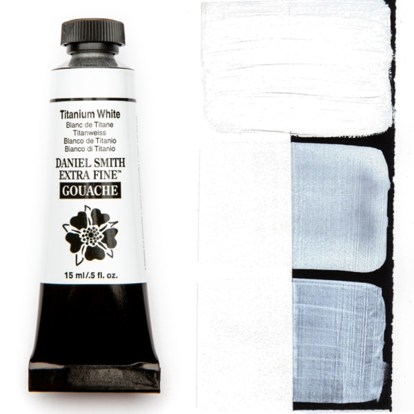 Daniel Smith Extra Fine Gouache - Titanium White 15ml (S1)