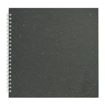 Mixed Media Sketchbook - 11 x 11" - Ebony