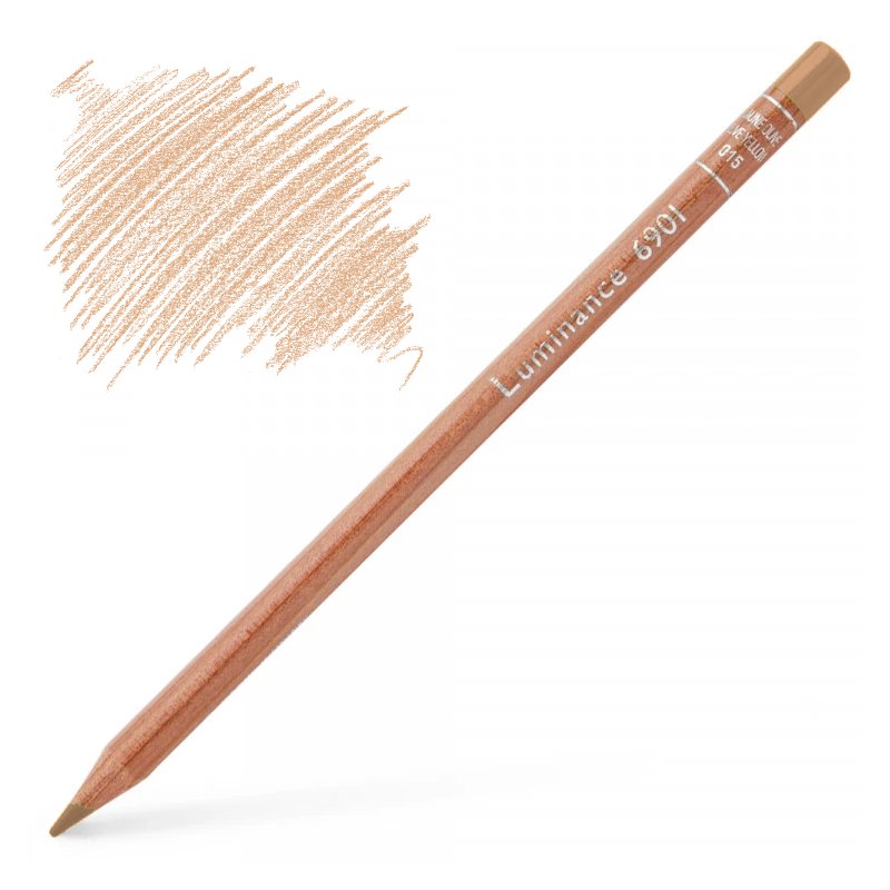 Caran d'Ache Luminance Pencil - Burnt Ochre 10% - 872