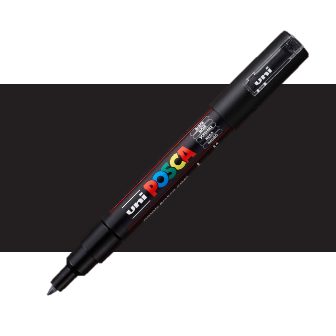 Posca PC-1M Extra Fine Paint Marker - Black