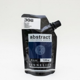 Abstract Acrylic 120ml - Indigo Blue