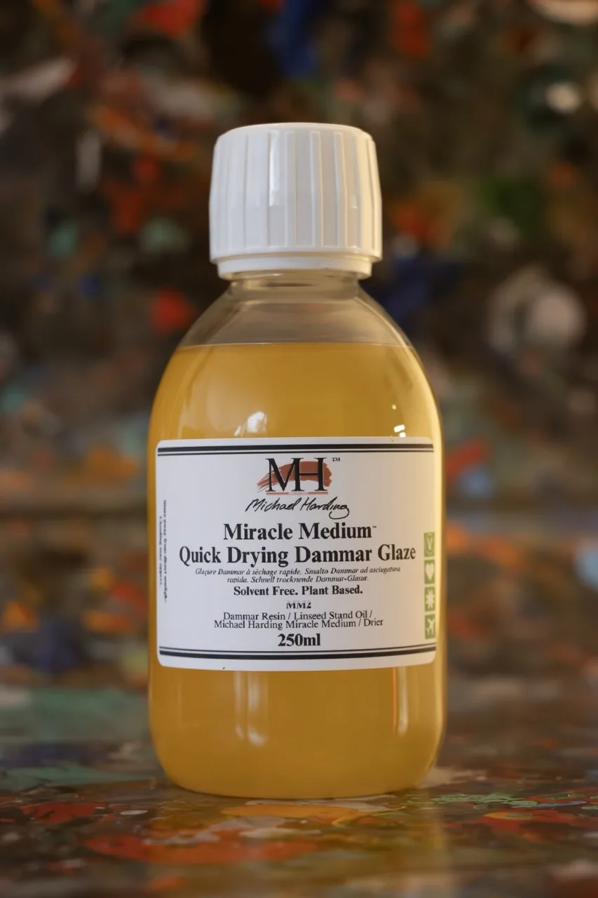 Michael Harding Miracle Medium Quick Dry Dammar Glaze - 100ml