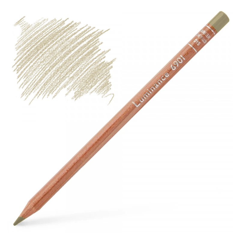 Caran d'Ache Luminance Pencil - Raw Umber 10% - 842