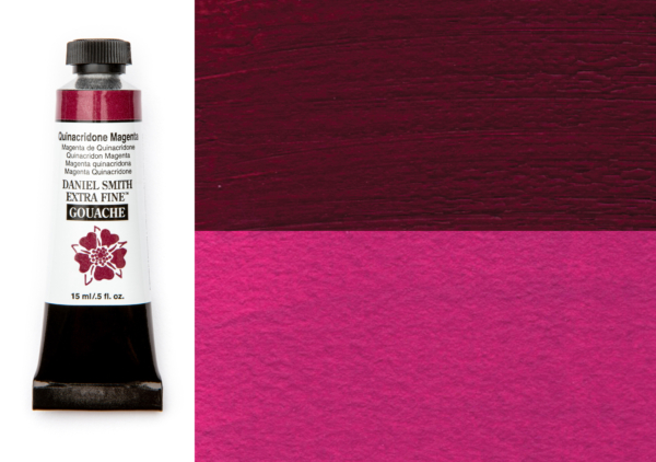 Daniel Smith Extra Fine Gouache - Quinacridone Magenta 15ml (S2)