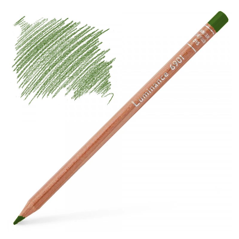 Caran d'Ache Luminance Pencil - Moss Green 225