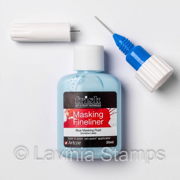 Frisk Masking Fineliner - Blue - 30ml
