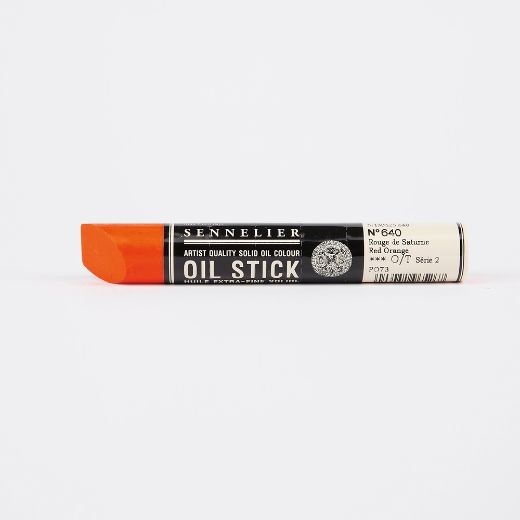 Sennelier Oil Stick - Red Orange (2)