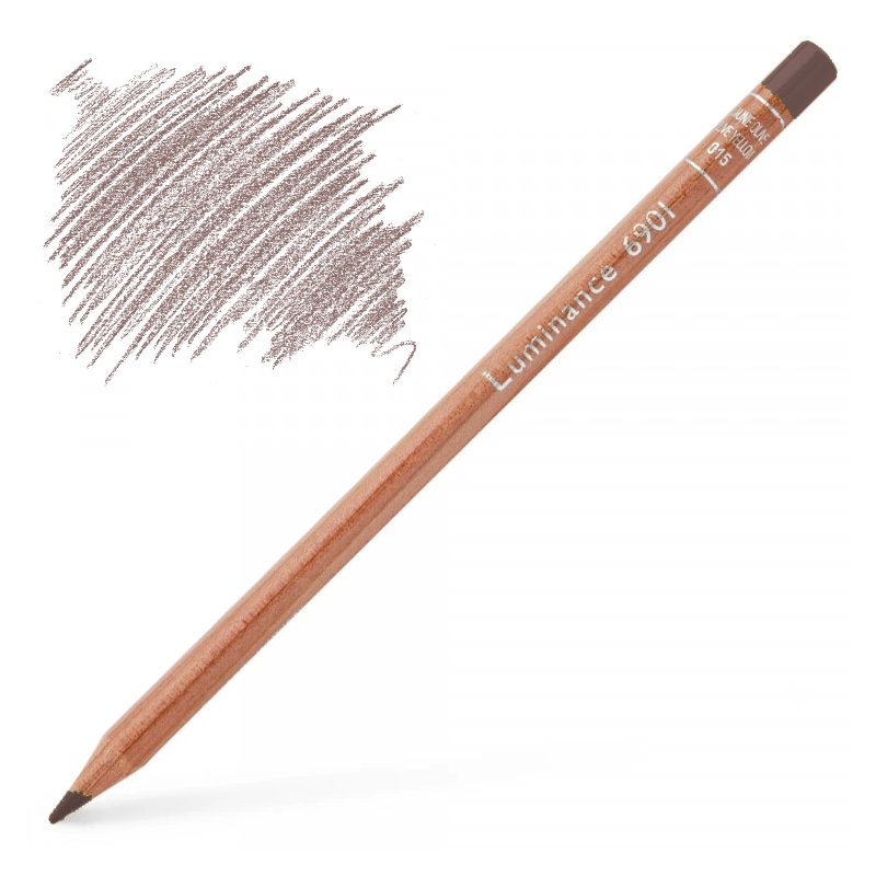 Caran d'Ache Luminance Pencil - Sepia 50% 906