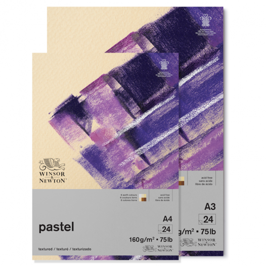 W&N Pastel Paper Pad - Earth Colours - A3