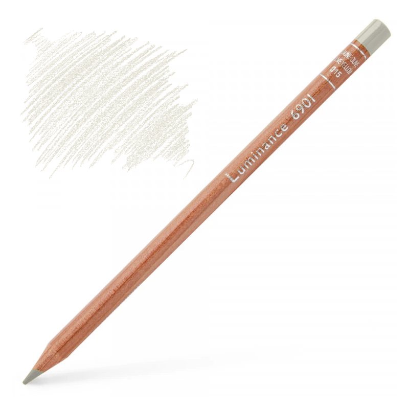 Caran d'Ache Luminance Pencil - Buff Titanium 801