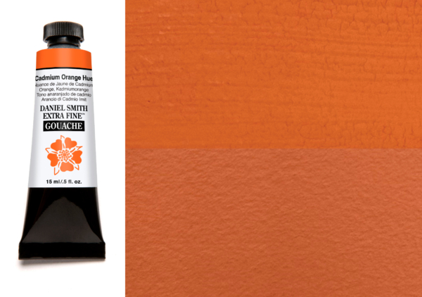 Daniel Smith Extra Fine Gouache - Cadmium Orange Hue 15ml (S3)