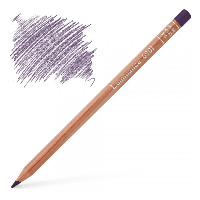 Caran d'Ache Luminance Pencil - Violet Brown 129