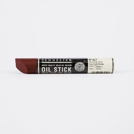 Sennelier Oil Stick - Van Dyke Brown (1)