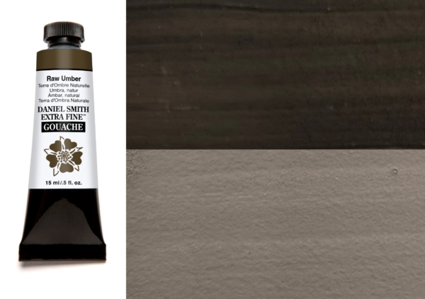 Daniel Smith Extra Fine Gouache - Raw Umber 15ml (S1)