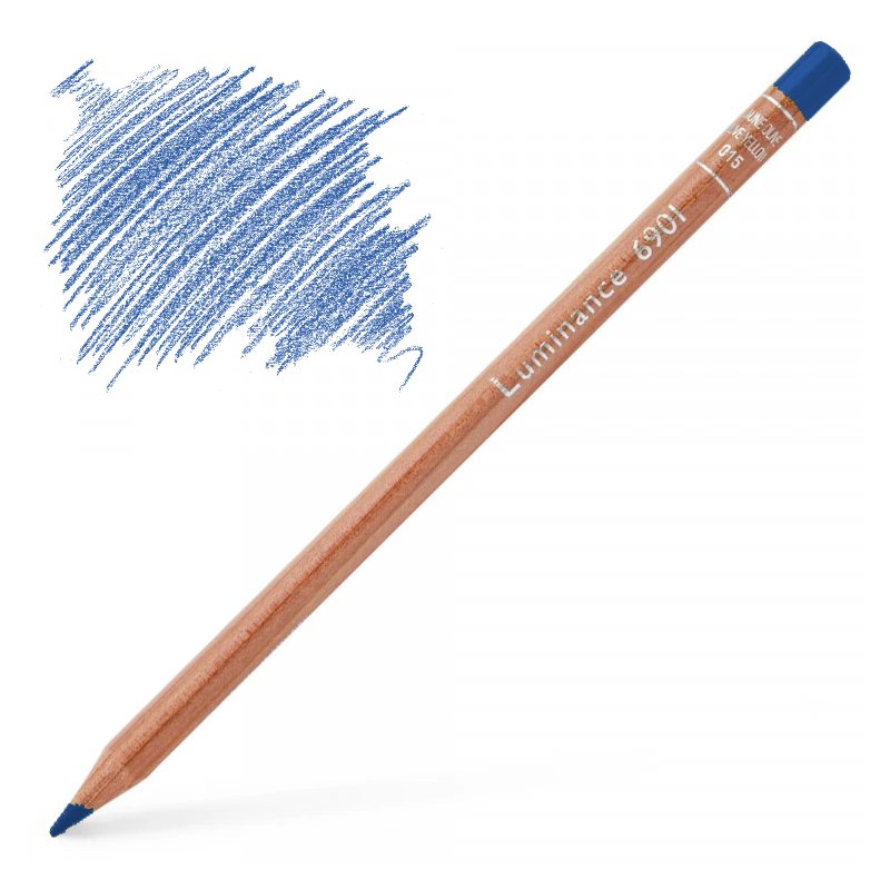 Caran d'Ache Luminance Pencil - Middle Cobalt Blue (Hue) 660