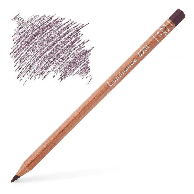 Caran d'Ache Luminance Pencil - Light Aubergine 095