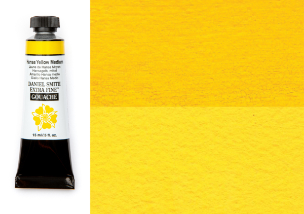 Daniel Smith Extra Fine Gouache - Hansa Yellow Medium 15ml (S2)