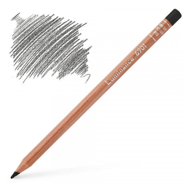 Caran d'Ache Luminance Pencil - Slate Grey / Graphite 495