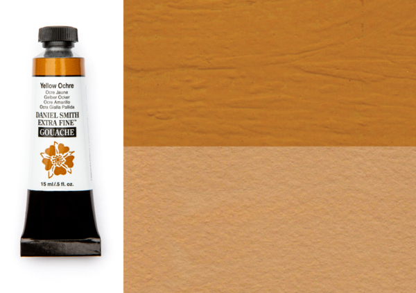 Daniel SMith Extra Fine Gouache - Yellow Ochre 15ml (S1)