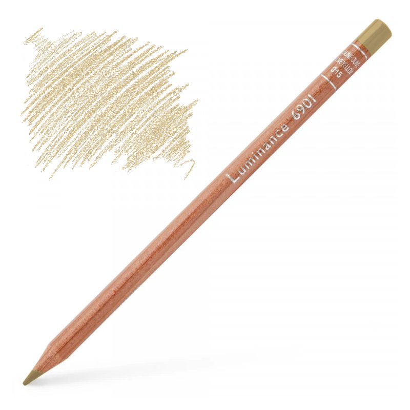 Caran d'Ache Luminance Pencil - Brown Ochre 10% - 832