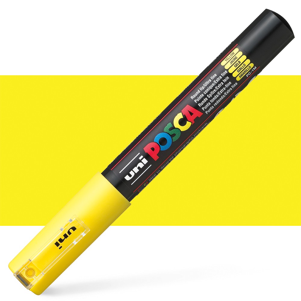 Posca PC-1M Extra Fine Paint Marker - Yellow