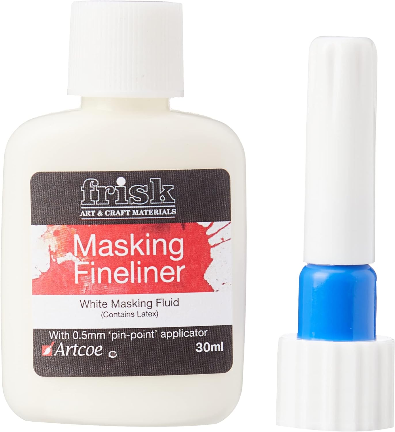 Frisk Masking Fineliner - White - 30ml