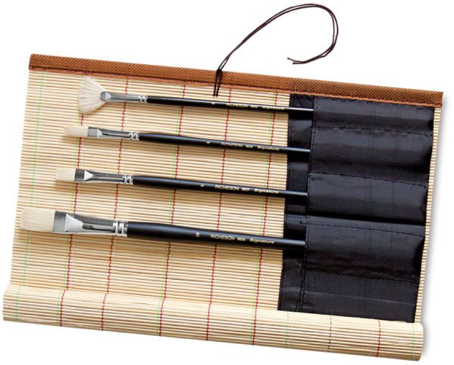 Bamboo Brush Roll - Small
