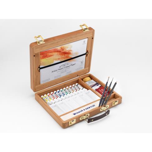 W&N Professional Watercolour Bamboo Box Set