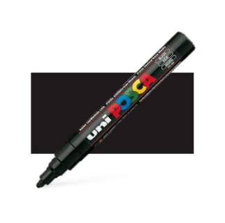 Posca PC-5M Medium Bullet Tip Paint Marker - Black