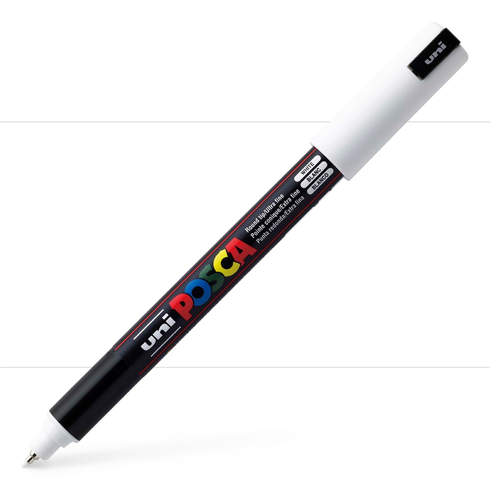 Posca PC-1MR Ultra Fine Paint Marker - White