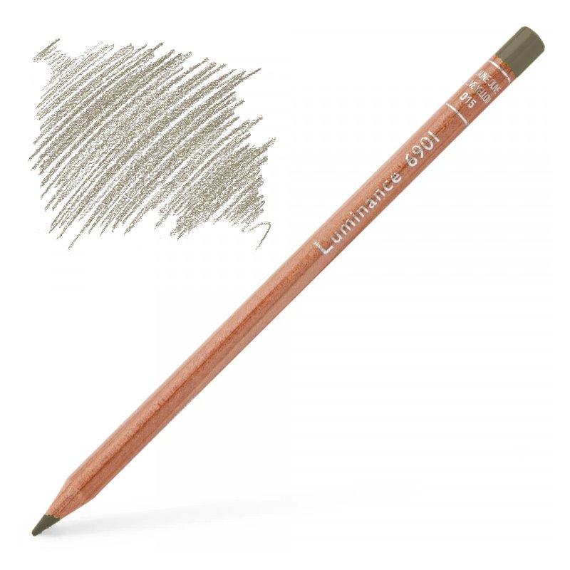 Caran d'Ache Luminance Pencil - French Grey 30% - 803
