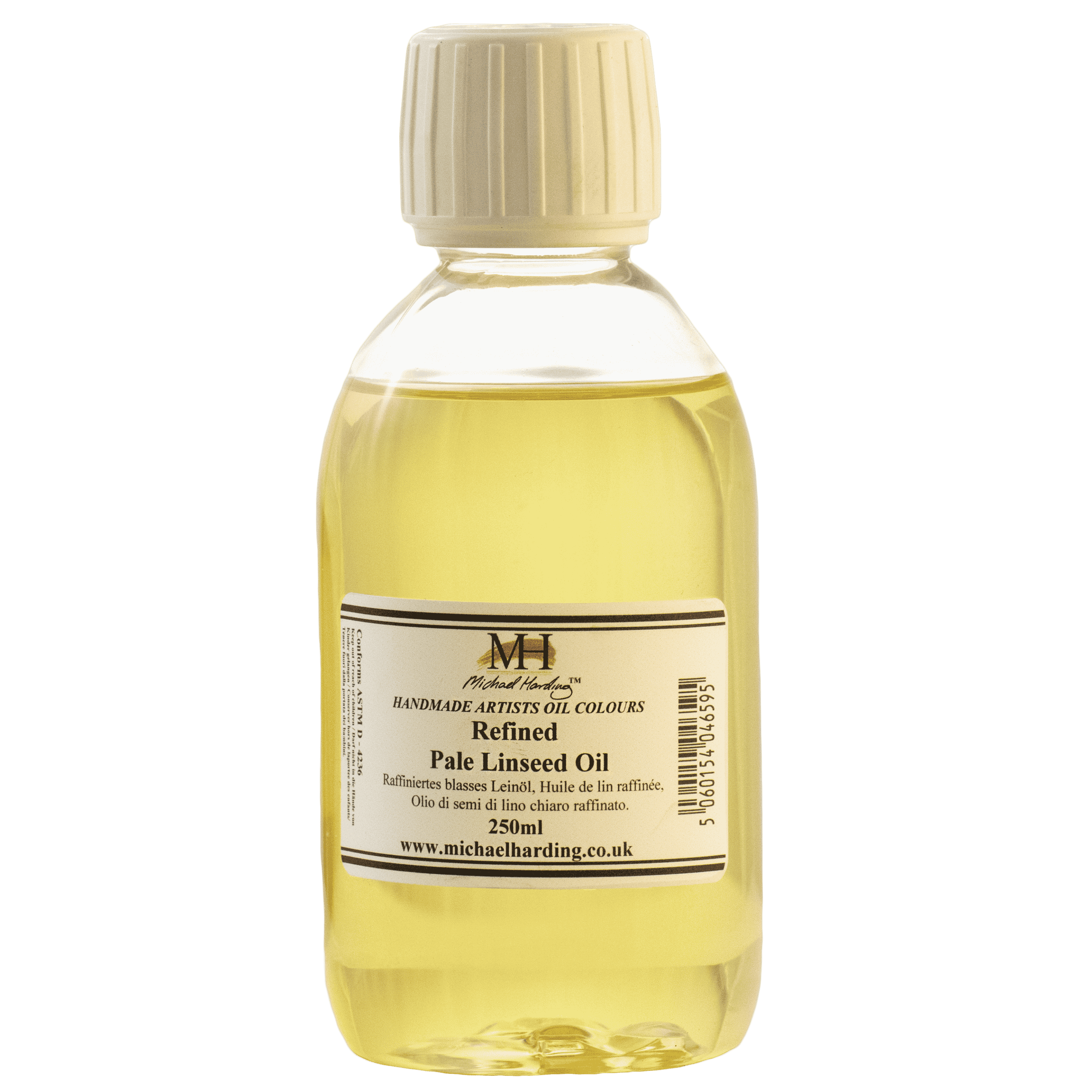 Michael Harding Refined Pale Linseed Oil - 250ml