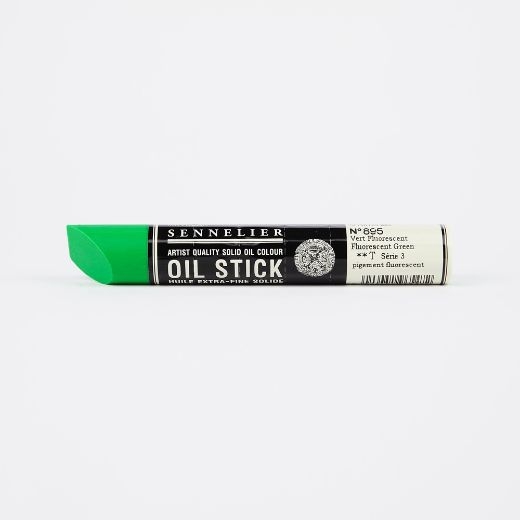 Sennelier Oil Stick -  Fluorescent Green (3)