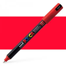 Posca PC-1MR Ultra Fine Paint Marker - Red