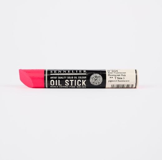 Sennelier Oil Stick -  Fluorescent Pink (3)