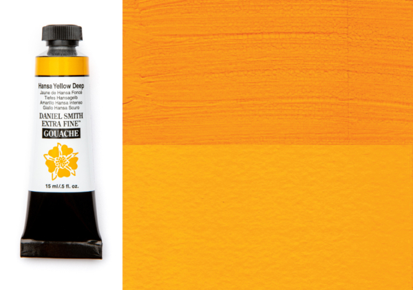 Daniel Smith Extra Fine Gouache - Hansa Yellow Deep 15ml (S1)