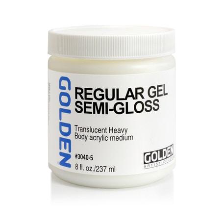 Golden Acrylic - Regular Gel SEMI-GLOSS 237ml