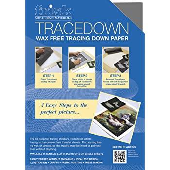 Tracedown Transfer Paper - A3 Graphite - Pack of 5