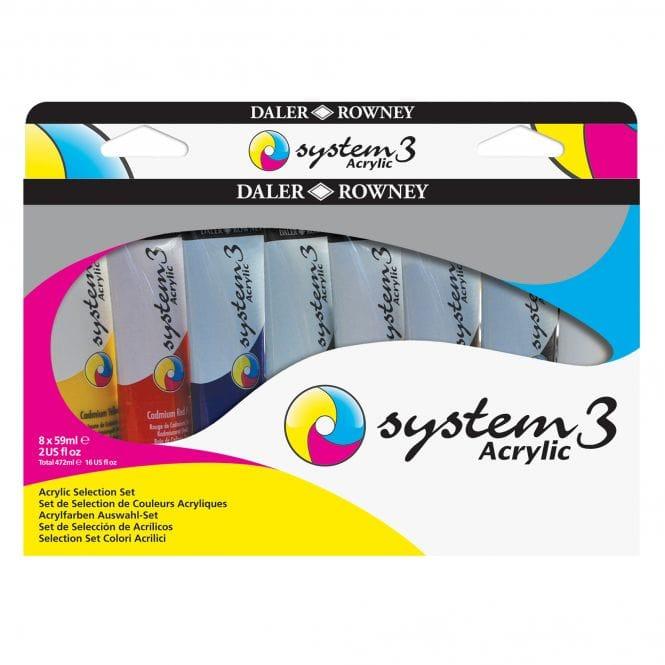 System3 Acrylic Selection Set 8x59ml