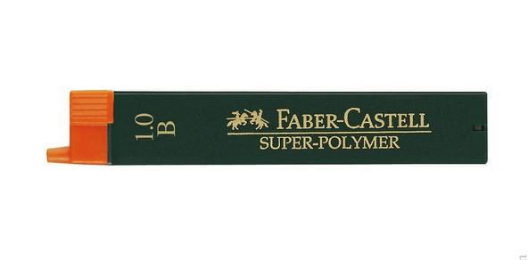 Faber Castell TK- Fine Mechanical Pencil Lead Refills B, 1.0 (Orange)