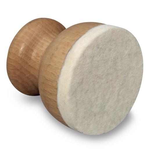Small Wooden Hand Rubber